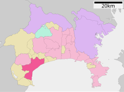 ning joylashuvi Odawara