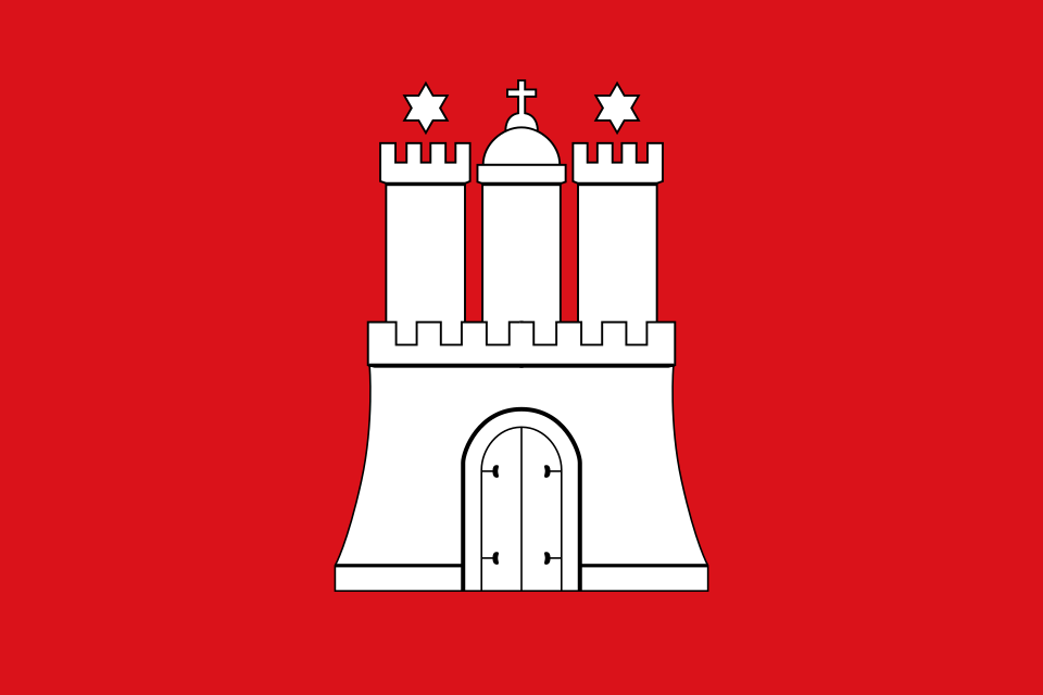 Fayl:Flag of Hamburg.svg