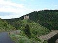 Truyere daryosi va Château d'Alleuze