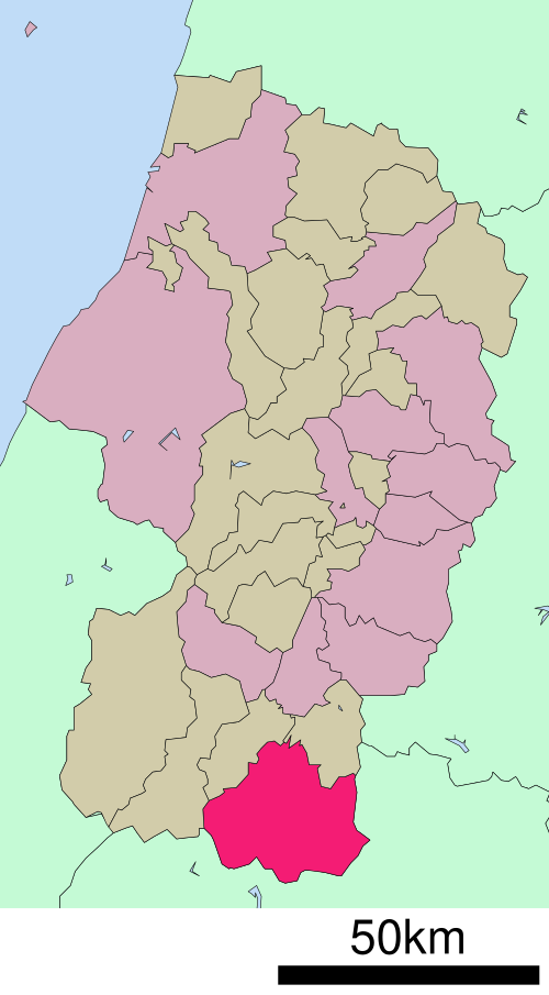 Fayl:Yonezawa in Yamagata Prefecture Ja.svg