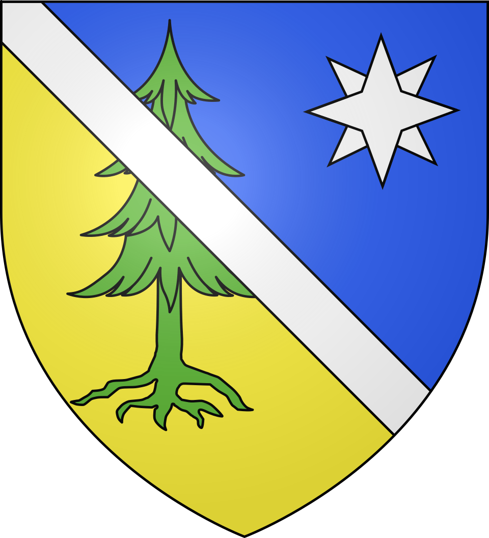Fayl:Blason ville fr Saint-Laurent-en-Grandvaux (Jura).svg