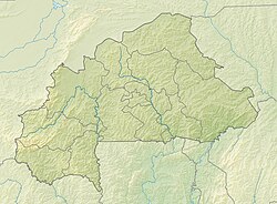 Location map/data/Burkina Faso/doc is located in Burkina Faso