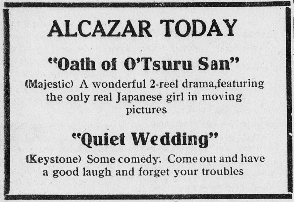 Fayl:Theoathoftsurusan-newspaperadvert1913.jpg