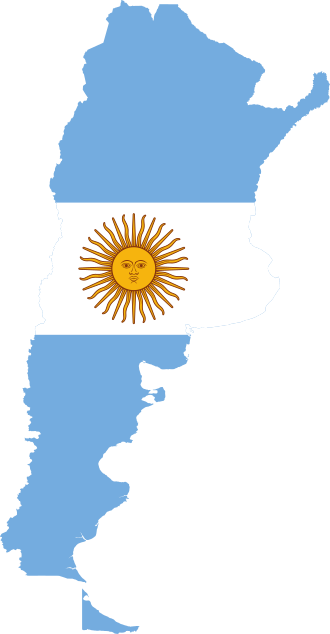 Fayl:Flag map of Argentina.svg