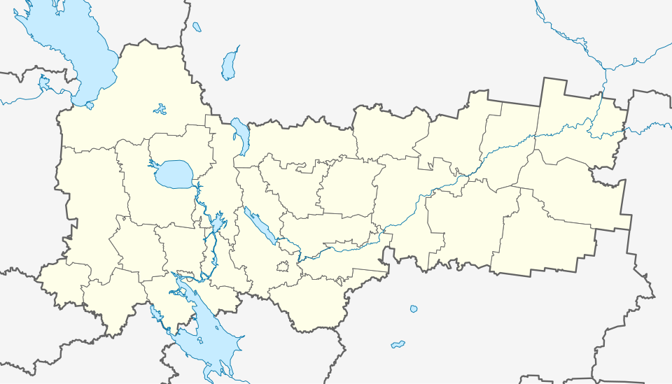 Fayl:Outline Map of Vologda Oblast.svg