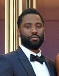 John David Washington at a press event for The Piano Lesson in 2022