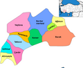 Districts of Burdur