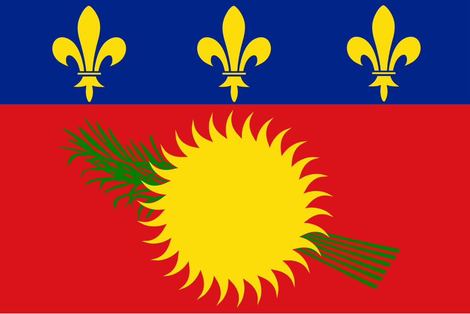 Fayl:Flag of Guadeloupe (local) variant.svg