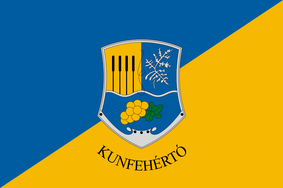 Fayl:Flag of Kunfehértó.svg