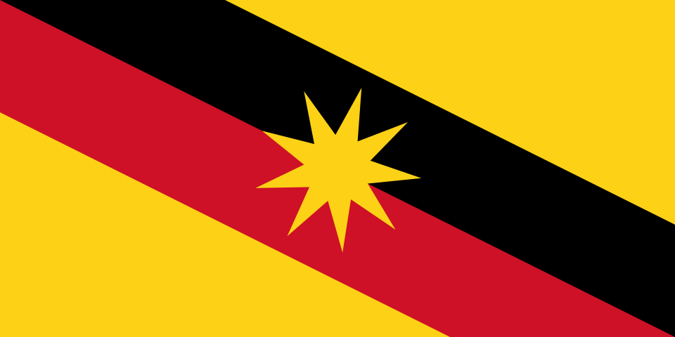 Fayl:Flag of Sarawak.svg