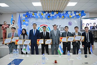 Universitet miqyosida oʻtkazilgan WikiStipendiya marafonining yopilish marosimi