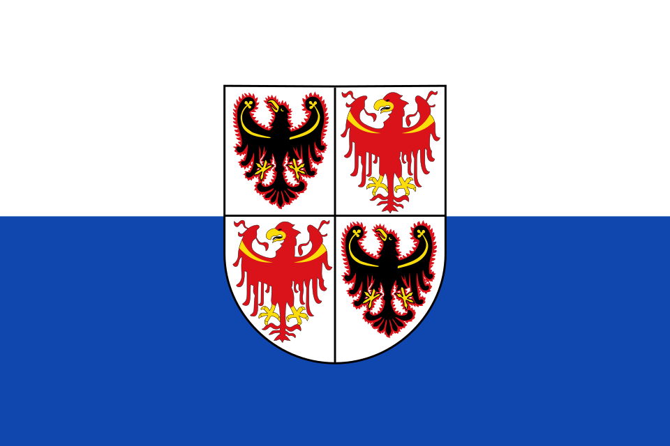 Fayl:Flag of Trentino-South Tyrol.svg