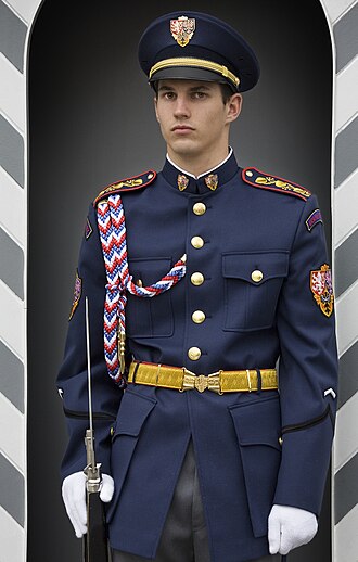 Guard at the Prague castle, Prague
