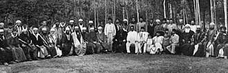 Damashqda druzlar va Usmonlilar rahbarlarining Jebel druzlarini nazorat qilish bo'yicha uchrashuvi.