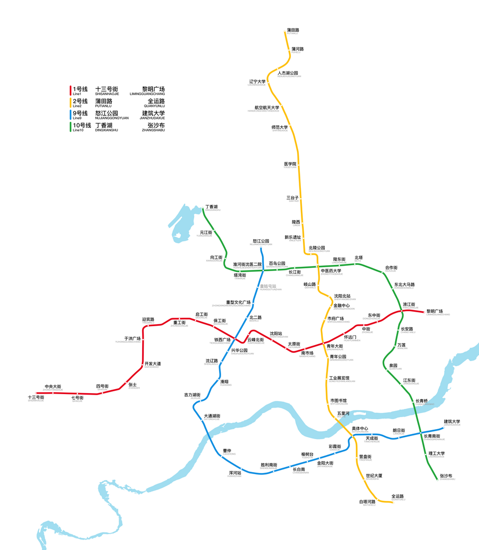 Fayl:Shenyang Metro Route Map 201806.png