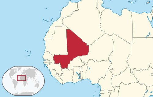 Location of Mali