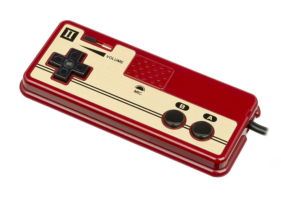 Fayl:Nintendo-Famicom-Controller-II-FL.jpg