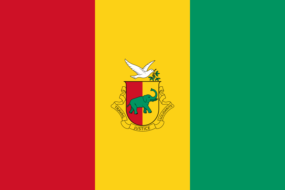 Fayl:Presidential Standard of Guinea (1958-1984).svg