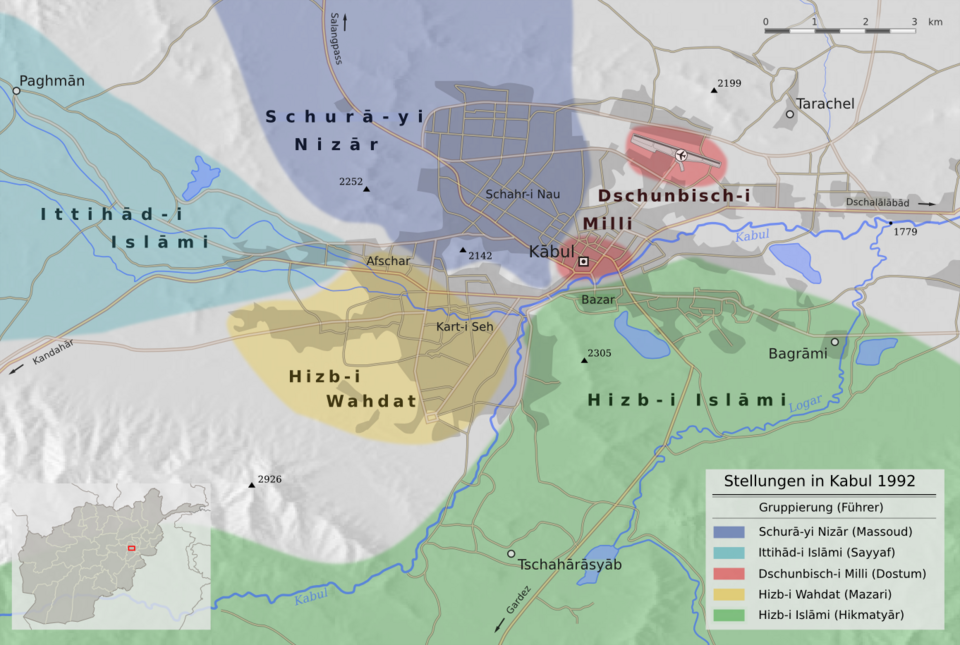 Fayl:Stellungen Kabul 1992.png