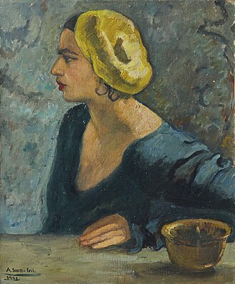 1931-yil Amrita Sher-Gil avtoportreti