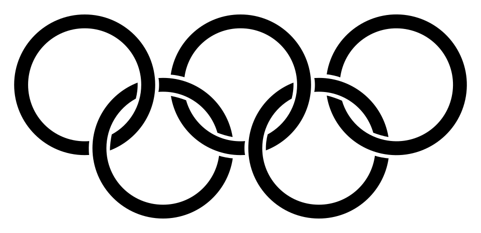 Fayl:Olympic Rings black.svg