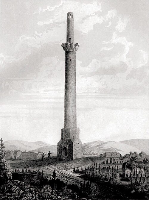 Fayl:Shamkir minaret Monpere.jpg