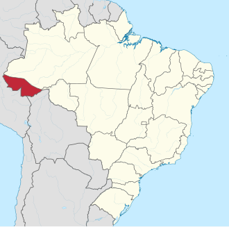 Akri xaritada