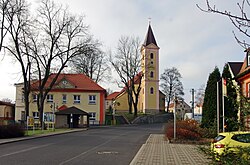 Skyline of Lomnice