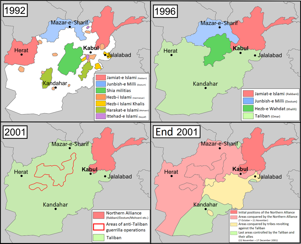 Fayl:War in Afghanistan (1992–2001).png
