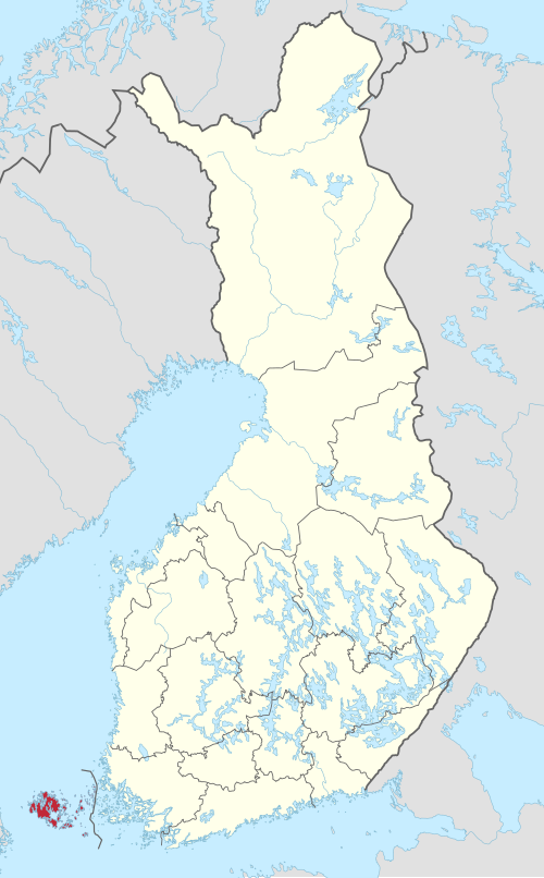 Location of Aland orollari info
