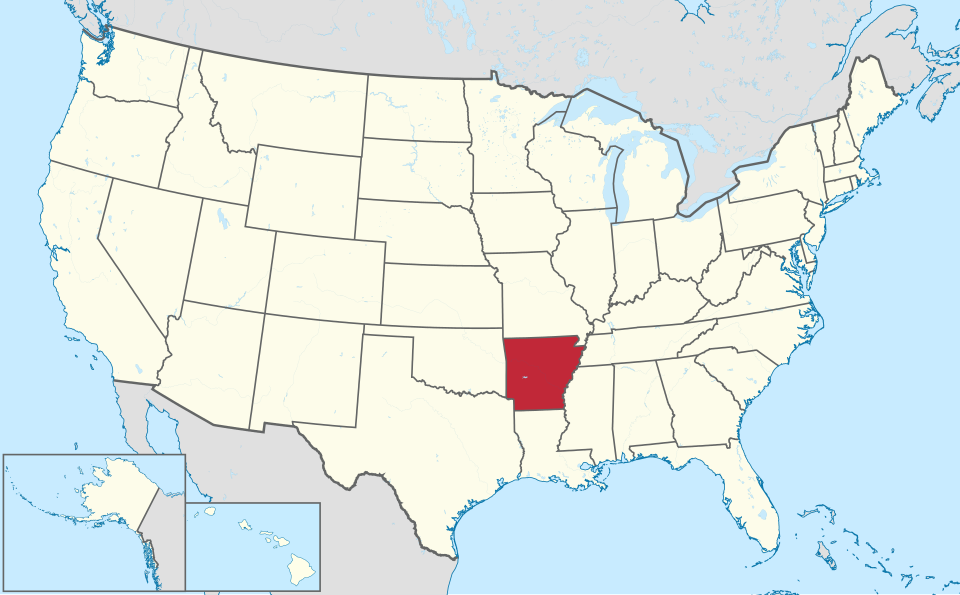 Fayl:Arkansas in United States.svg
