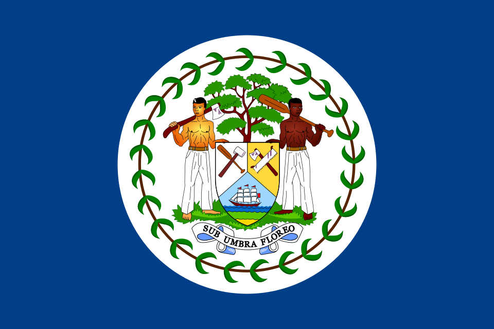 Fayl:Flag of Belize (1950-1981).svg