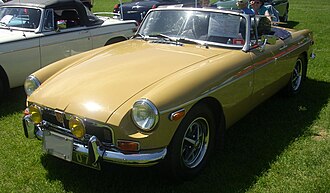 1973-yildagi MGB roadsteri