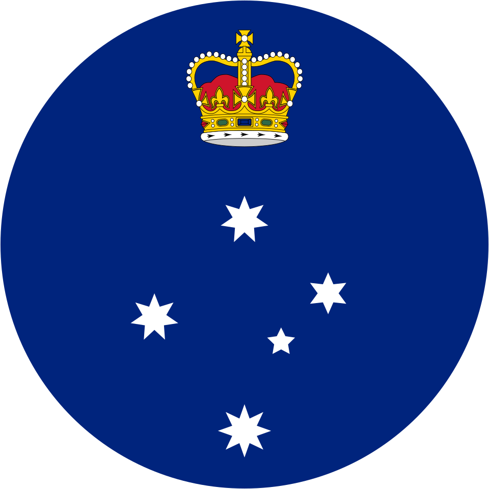Fayl:Badge of Victoria (traditional).svg