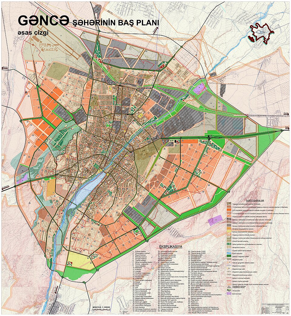Fayl:Plan of Ganja city, Azerbaijan.jpg