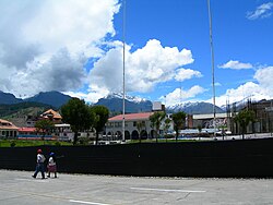 Skyline of Huaraz