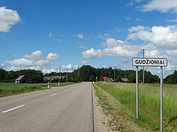 Skyline of Gudžioniai
