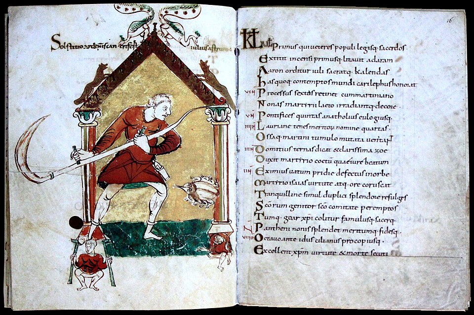Fayl:Wandalbert von Prüm, July, Martyrologium.jpg