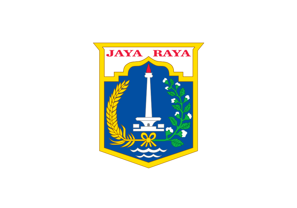 Fayl:Flag of Jakarta (vectorised).svg