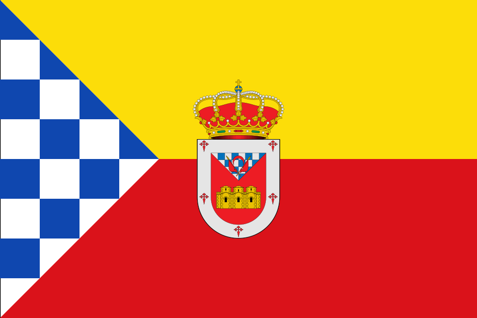 Fayl:Bandera de Alcuéscar (Cáceres).svg