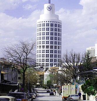 A view of Arjantin Caddesi, a street in Gaziosmanpaşa