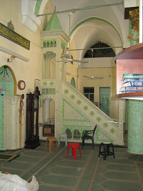Fayl:Al Hanbali Mosque Nablus Minbar.jpg