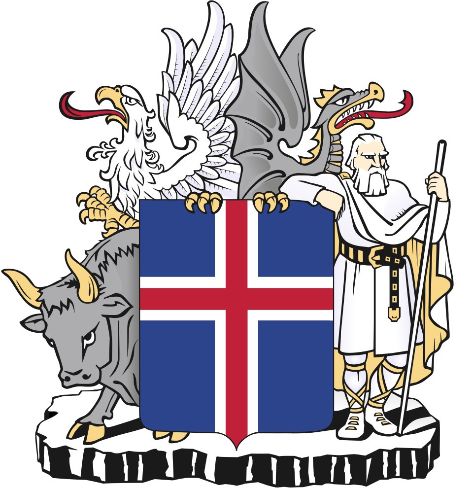 Fayl:Coat of arms of Iceland.svg