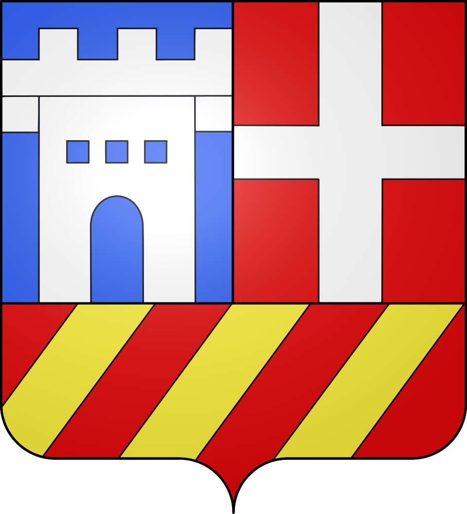 Fayl:Blason ville fr Chatillon-sur-Cluses.svg