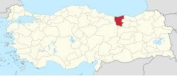 Skyline of Dereli