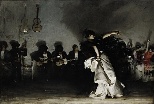 El Jaleo (1882) Jon Singer Sargent tomonidan