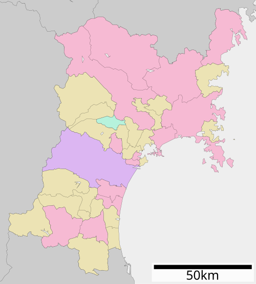 Fayl:Map of Miyagi Prefecture Ja.svg