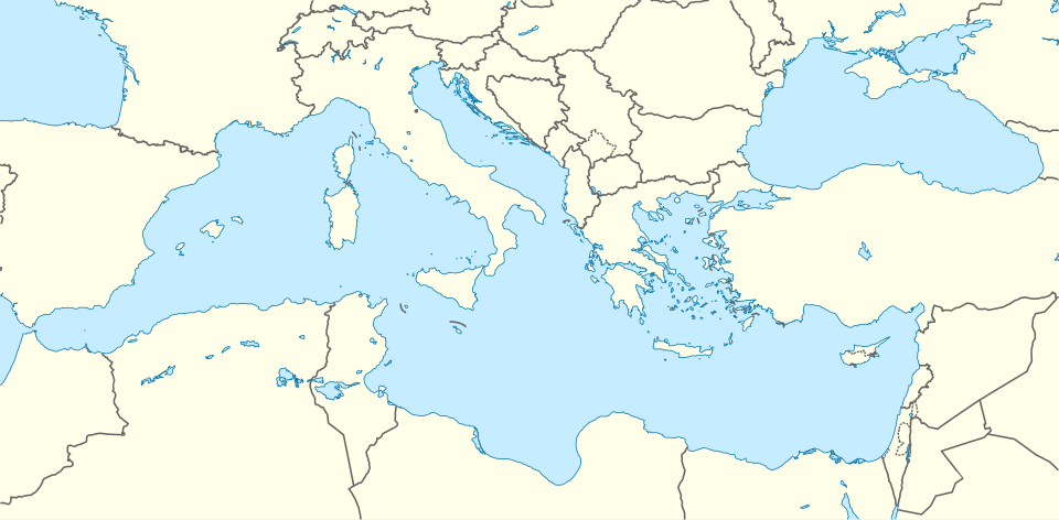 Fayl:Mediterranean Sea location map.svg