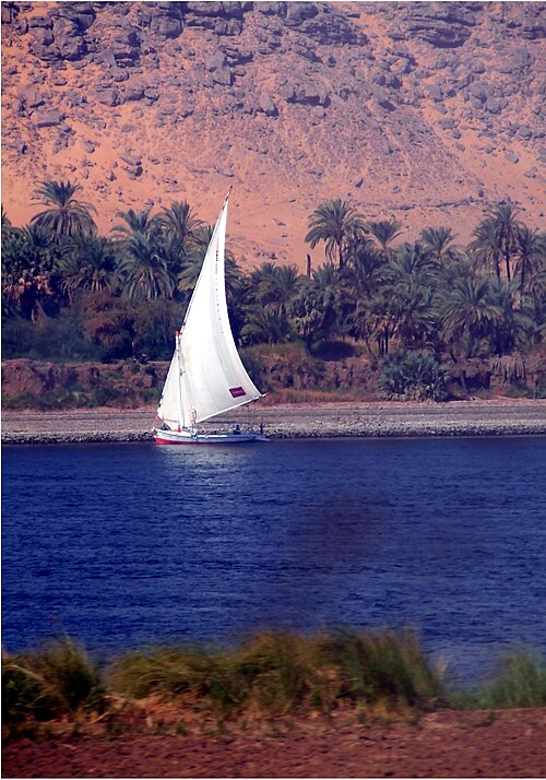 Fayl:Dhows on the Nile.jpg