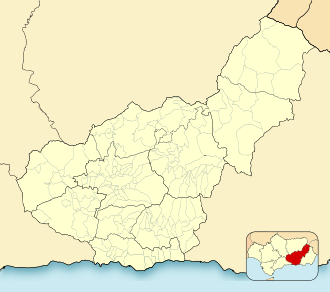 Jabalcón is located in Province of Granada